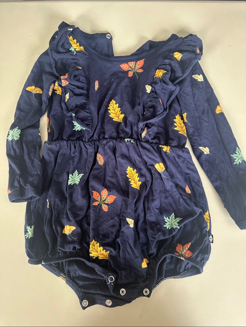 Kyte Baby Long Sleeve Ruffle Romper